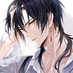 This is a pixiv picture whose title is 濡れ….