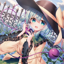 This is a pixiv picture whose title is 古明地こいし.