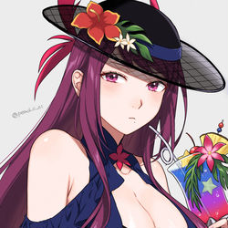 This is a pixiv picture whose title is 水着アイビー.