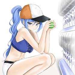 This is a pixiv picture whose title is gachapon.