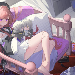 This is a pixiv picture whose title is 黑塔: 来测吧来测吧来测吧~.
