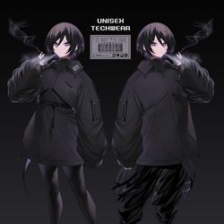 This is a pixiv picture whose title is オリジナルの洋服を作らせていただきました.