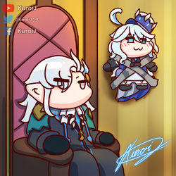 This is a pixiv picture whose title is ✖️💧.