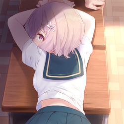 This is a pixiv picture whose title is 良くない結果.