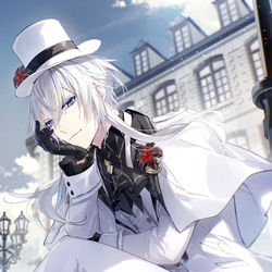 This is a pixiv picture whose title is ファウスト.