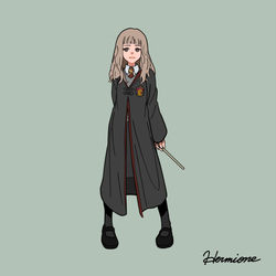 This is a pixiv picture whose title is ハーマイオニー.