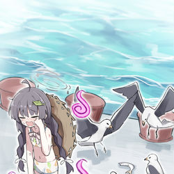 This is a pixiv picture whose title is 霞沢ミユ.