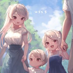 This is a pixiv picture whose title is カブールさん一家.