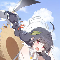 This is a pixiv picture whose title is ミユ.
