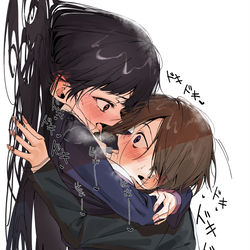 This is a pixiv picture whose title is 僕の心のヤバイやつ.
