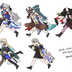 This is a pixiv picture whose title is 공주님안기.