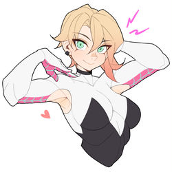 This is a pixiv picture whose title is gwen.