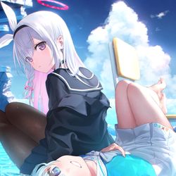 This is a pixiv picture whose title is アロナ＆プラナ.