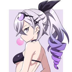 This is a pixiv picture whose title is Silver wolf.
