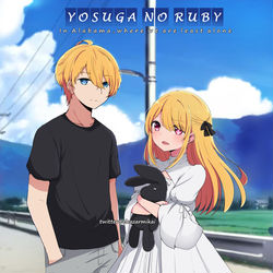 This is a pixiv picture whose title is Yosuga no Ruby.