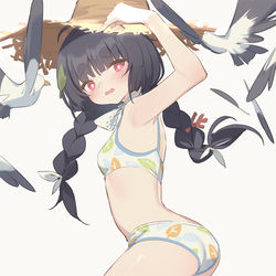 This is a pixiv picture whose title is ミユ.