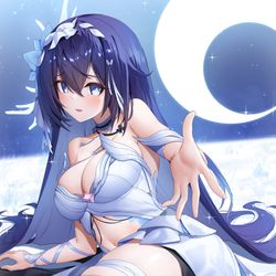 This is a pixiv picture whose title is 「ゼーレ　～死生の律者～」.