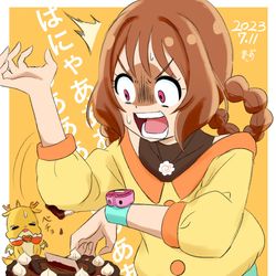 This is a pixiv picture whose title is らんらん.