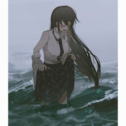 This is a pixiv picture whose title is 風祝の君へ.