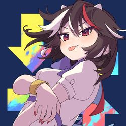 This is a pixiv picture whose title is あまのじゃくなあの娘.