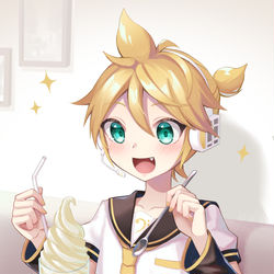 This is a pixiv picture whose title is コーヒーフロート.