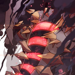 This is a pixiv picture whose title is 落星.