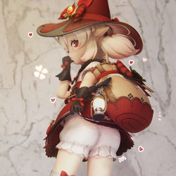 This is a pixiv picture whose title is Klee's New outfit!.