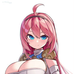 This is a pixiv picture whose title is knight+@.