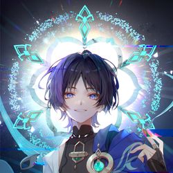 This is a pixiv picture whose title is 寂照万物！.