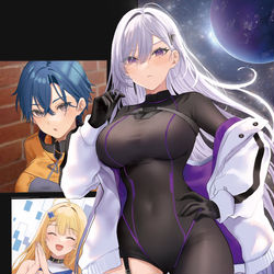 This is a pixiv picture whose title is モブ傭兵.