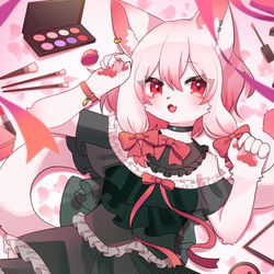 This is a pixiv picture whose title is 💄.