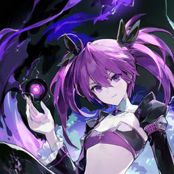 This is a pixiv picture whose title is Void Princess.