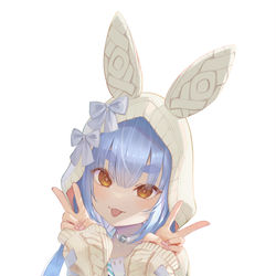 This is a pixiv picture whose title is ぺこちゃん.