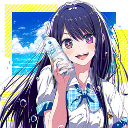 This is a pixiv picture whose title is 『勝手にダイドーコラボアイちゃん』.