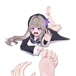 This is a pixiv picture whose title is 【配文付】黑塔空间站第1058号实验实录.