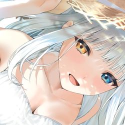 This is a pixiv picture whose title is 神楽めあさんのメンバーシップ&FANBOX限定壁紙.