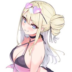 This is a pixiv picture whose title is 水着やえちゃん.