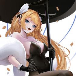 This is a pixiv picture whose title is Nikke  Rupee Rabbit.