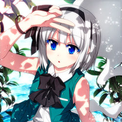 This is a pixiv picture whose title is 暑い日は涼しい所で！.