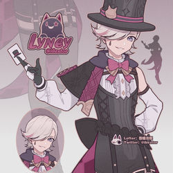 This is a pixiv picture whose title is 🎩🎩.
