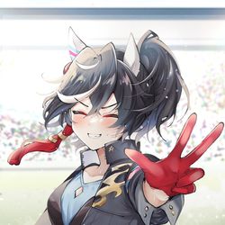 This is a pixiv picture whose title is カツラギエース.