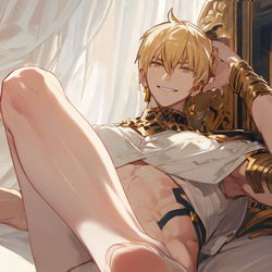 This is a pixiv picture whose title is 舔老公的脚.