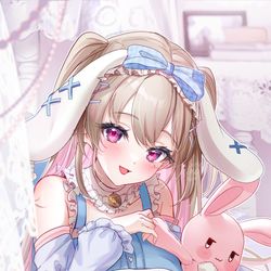 This is a pixiv picture whose title is 🐰.