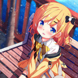 This is a pixiv picture whose title is シャロちゃん誕生日おめでとう！！！.