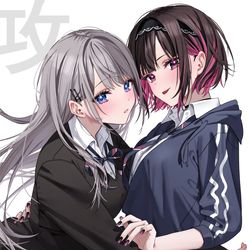 This is a pixiv picture whose title is 【志乃と恋】書籍化！.