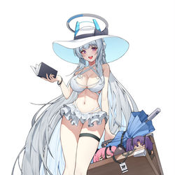 This is a pixiv picture whose title is bikini Noa.
