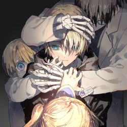 This is a pixiv picture whose title is 「お兄ちゃんは過保護だね」.