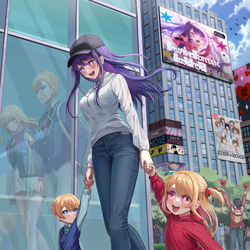 This is a pixiv picture whose title is 家族.
