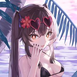 This is a pixiv picture whose title is 胡桃.