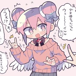 This is a pixiv picture whose title is 🤟.